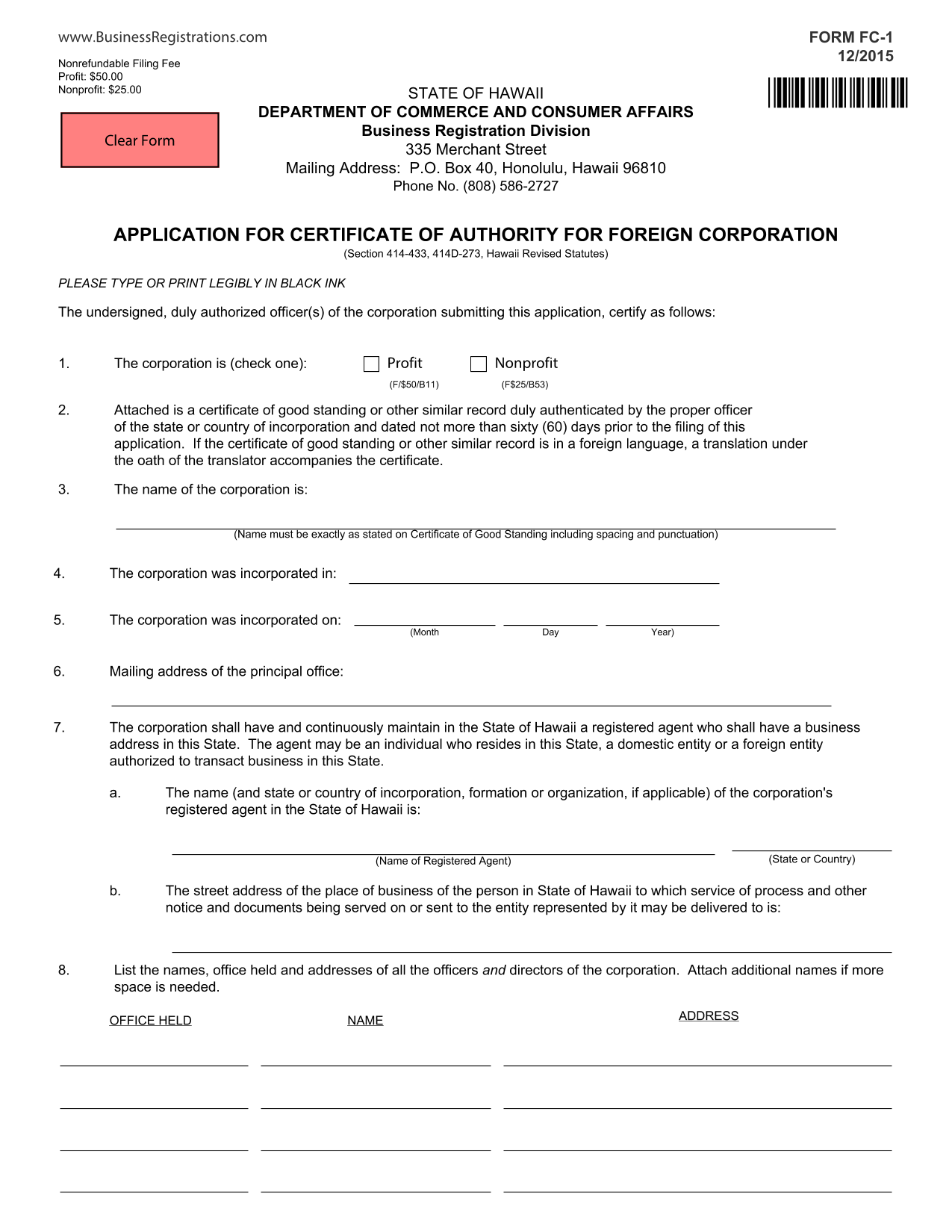 hawaii-certificate-of-authority-for-foreign-corporation