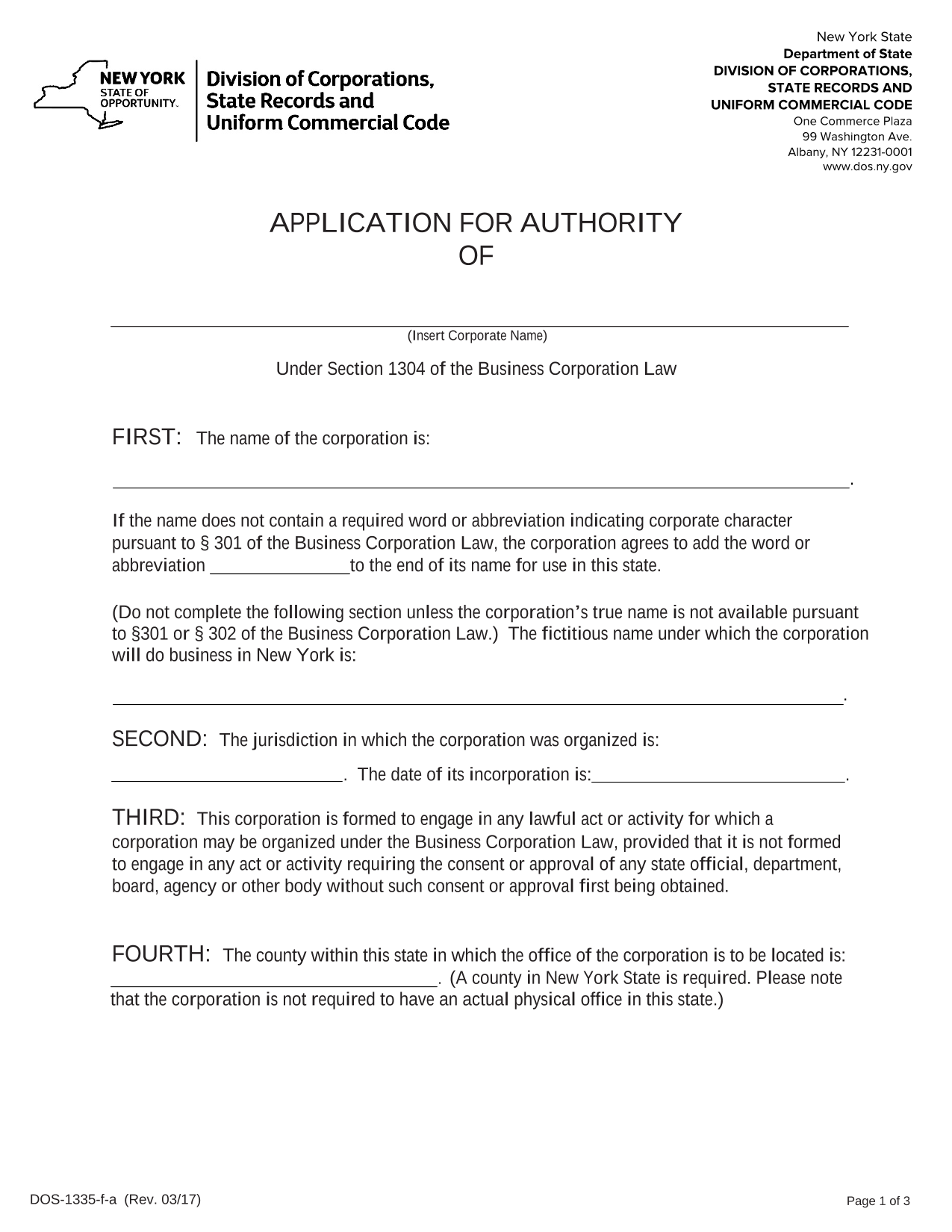 new-york-foreign-corporation-application-for-authority