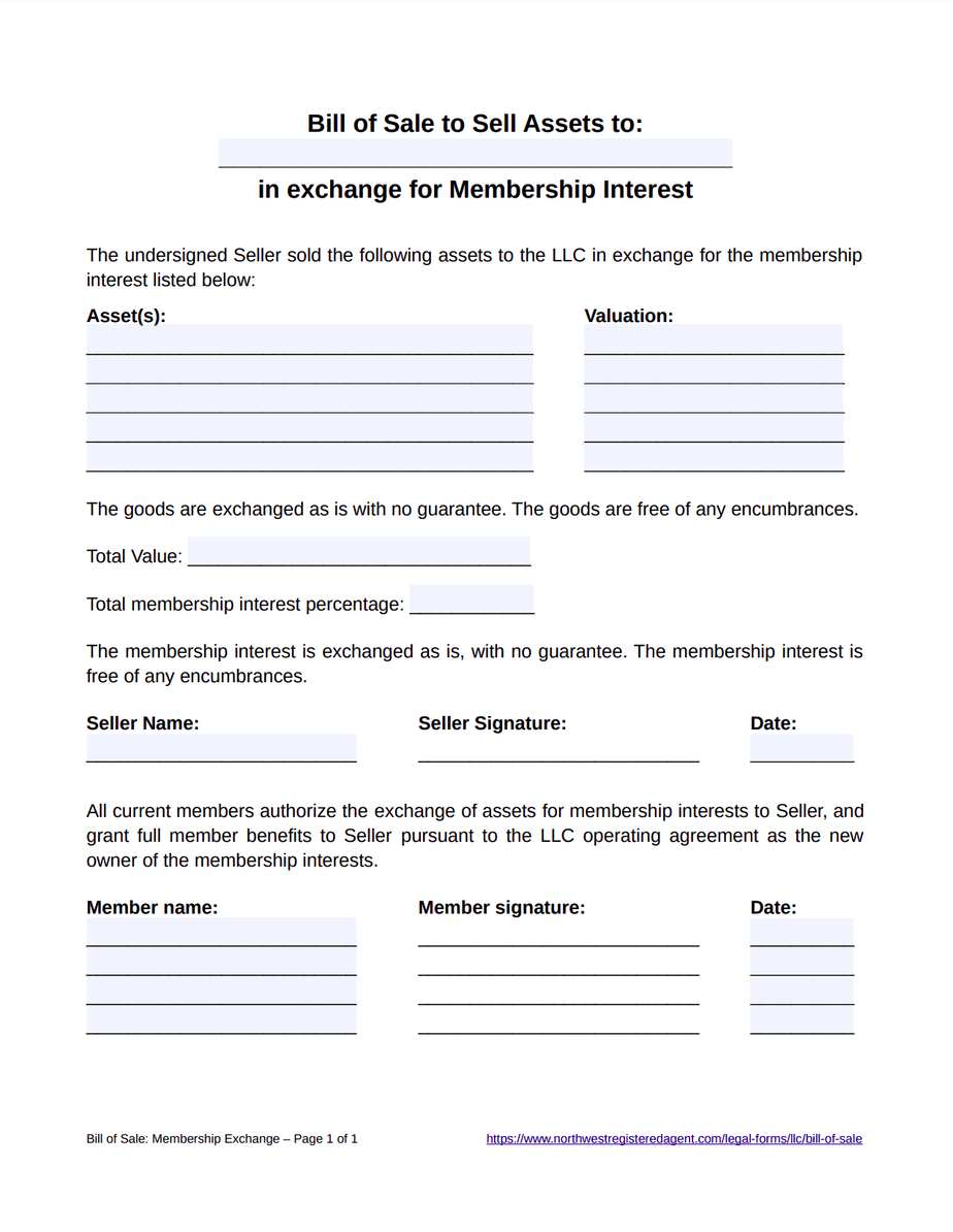 Free Michigan Bill Of Sale Template Dasescope