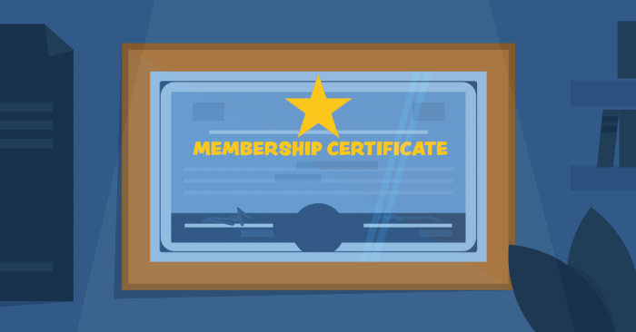 LLC Membership Certificate