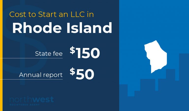 Start an LLC in Rhode Island for $150 and submit your Annual Report for $50.