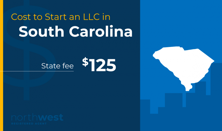 Start an LLC in South Carolina for $125.